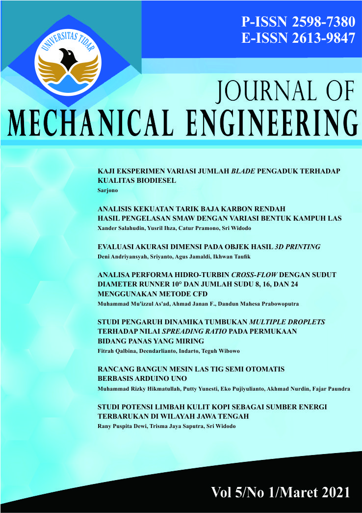 Journal of Mechanical Engineering
