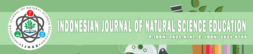 Indonesian Journal of Natural Science and Education
