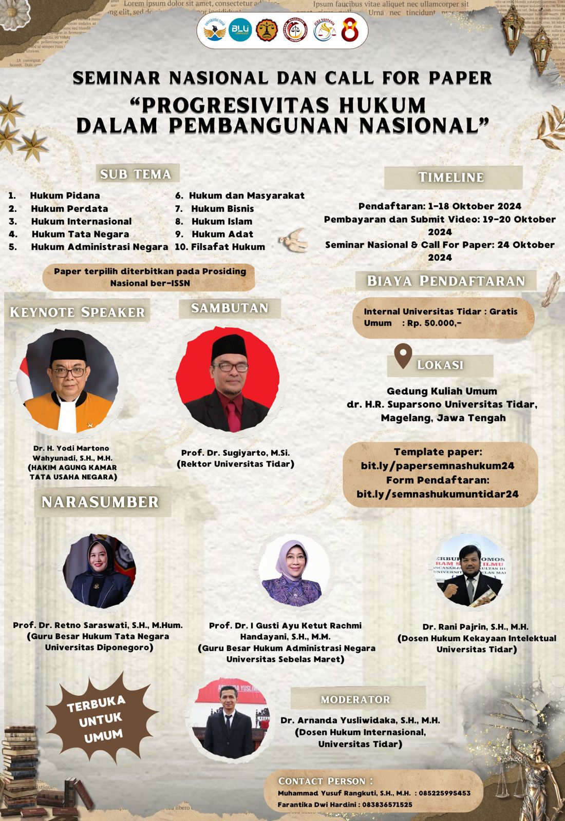 Poster Seminar Nasional dan Call For Paper